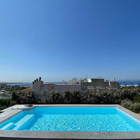 Athens Riviera 2-Bed Apt & Pool Access #Unoblu Bagian luar foto